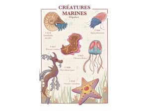 Créatures marines